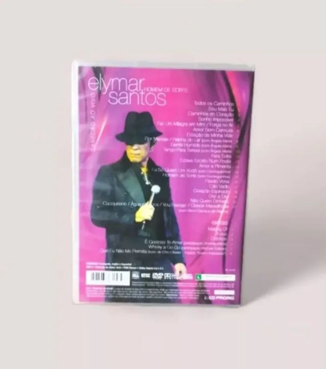 Dvd Elymar Santos - Homem de sorte - Canecão ao vivo  - Foto 3