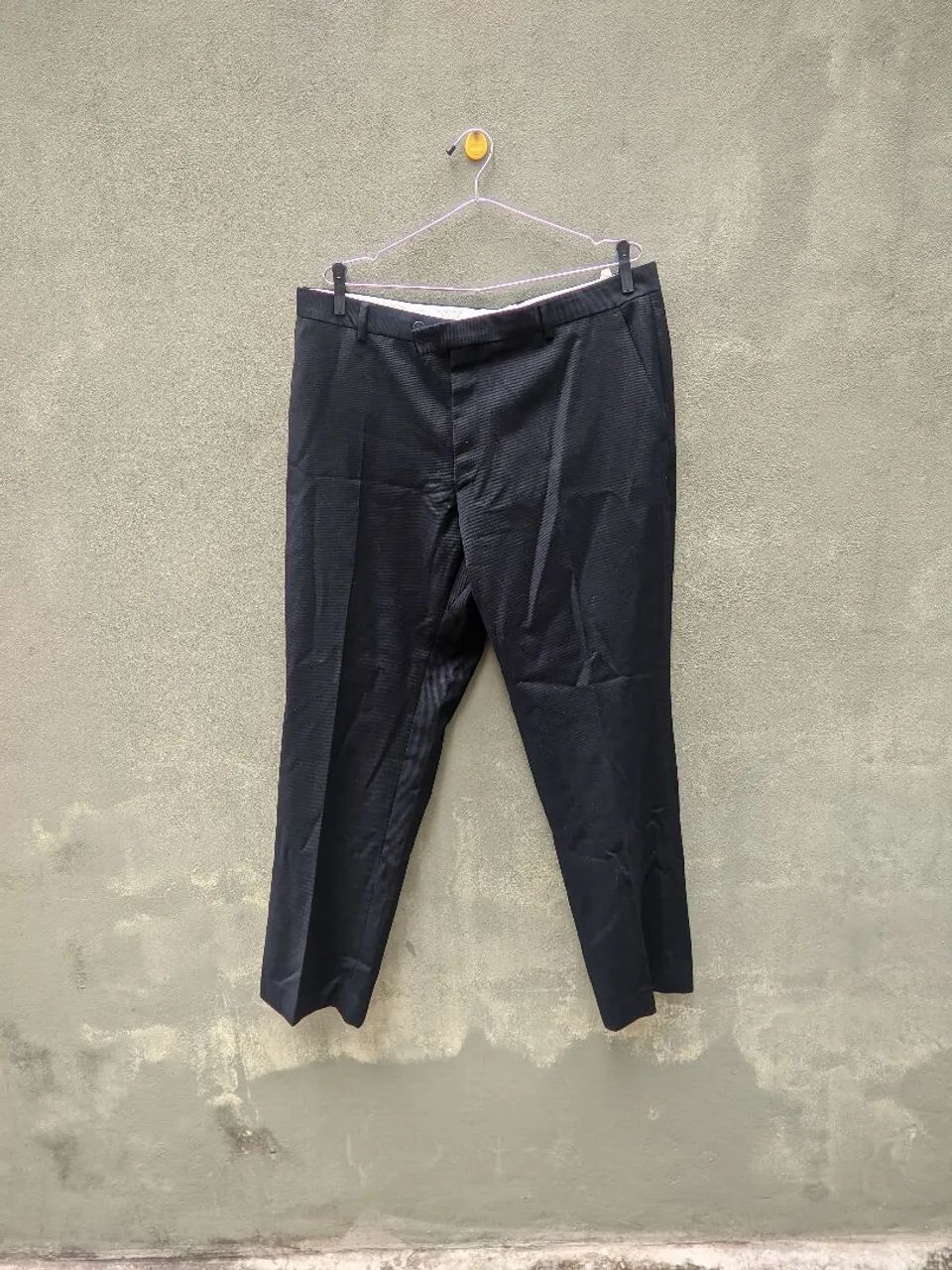 Calça de lã vintage Tommy Hilfiger 