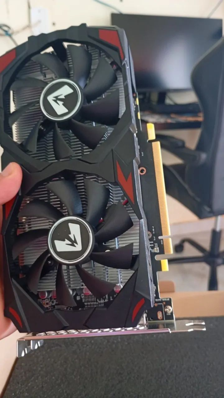 PLACA DE VÍDEO RADEON RX 580 2048SP SOYO MONARCH DRAGON - 8GB GDDR5, HDMI/DisplayPort - Foto 3