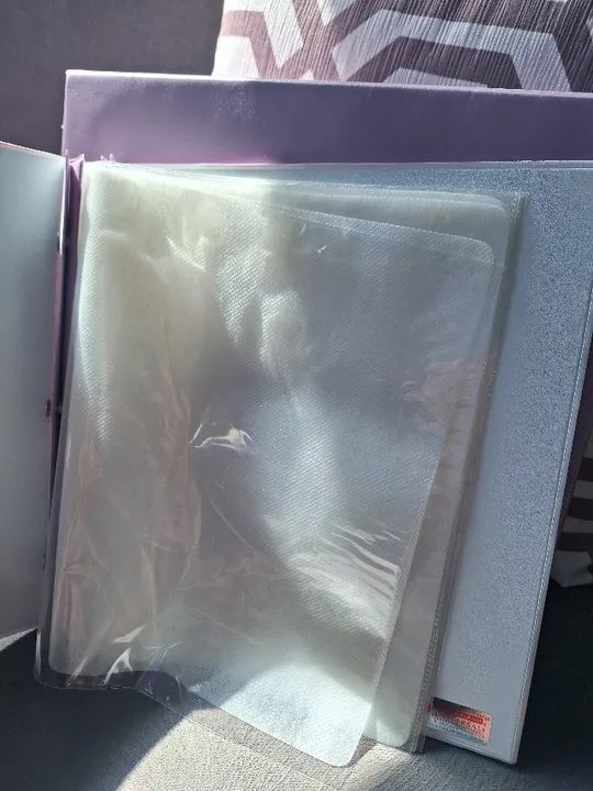 Álbum de Fotos Formatura lilás 15x21 com estojo/maleta p/ 20 Fotos - Foto 6