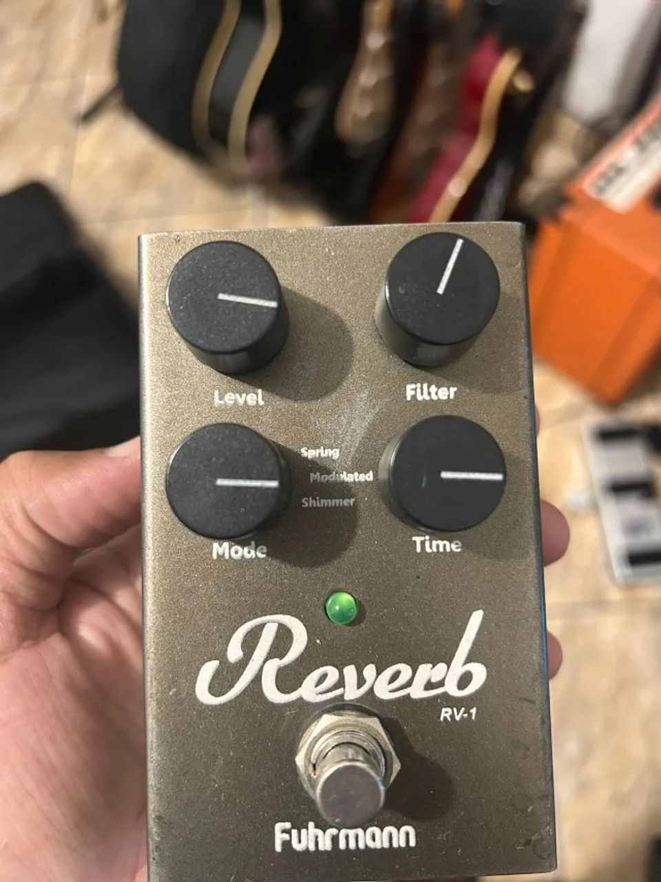 Pedal Para Guitarra Fuhrmann Rv-01 Reverb Usado (Usado)