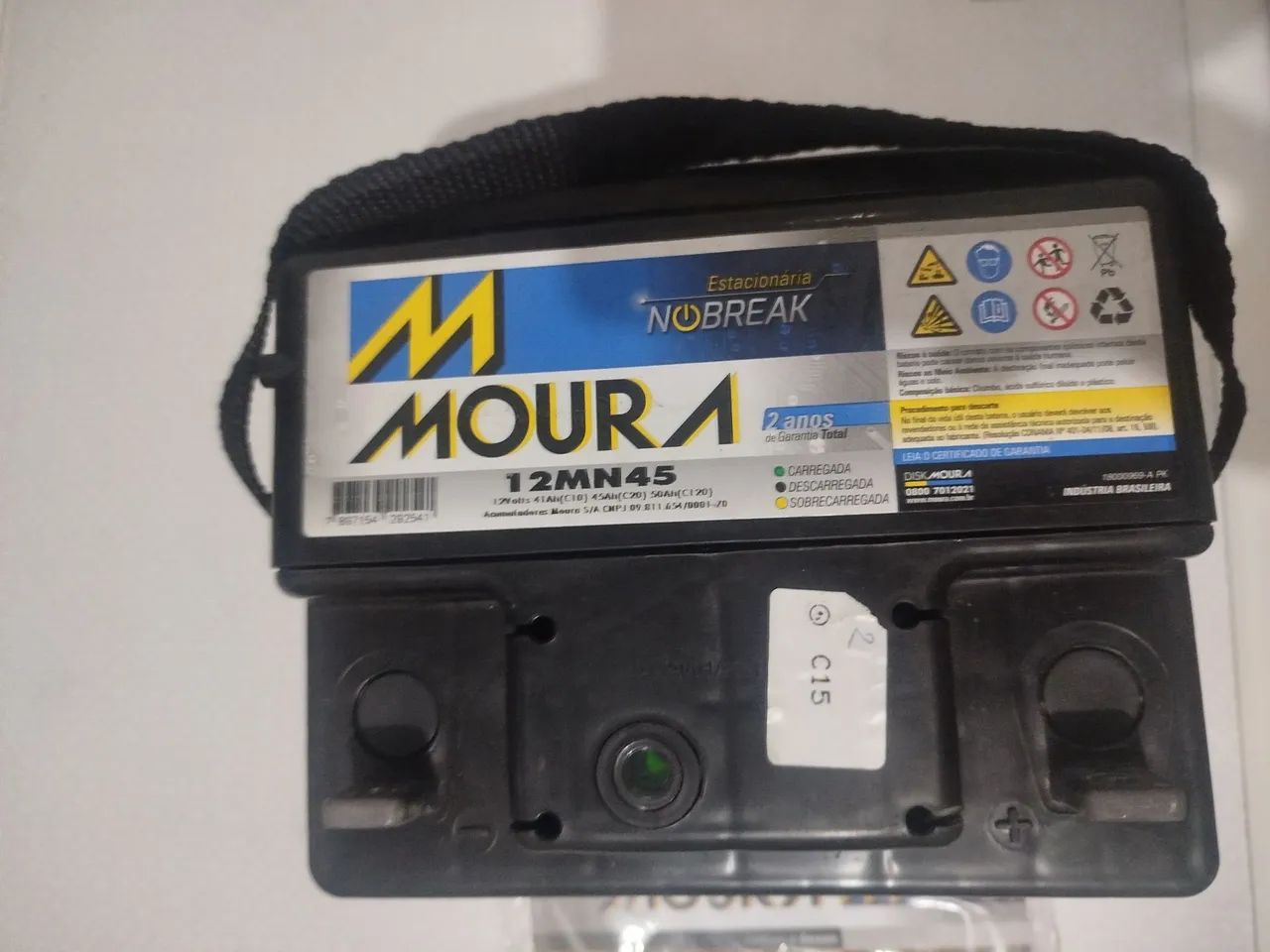 Bateria Moura Estacionária Nobreak   ideal para nobreaks - Foto 3