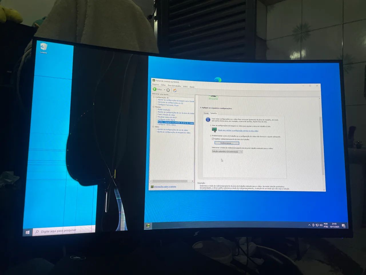 Dois pc gamer e dois monitores 64529519581955124