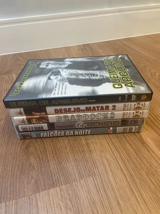 Coleção Filmes Clássicos de Ação em DVD