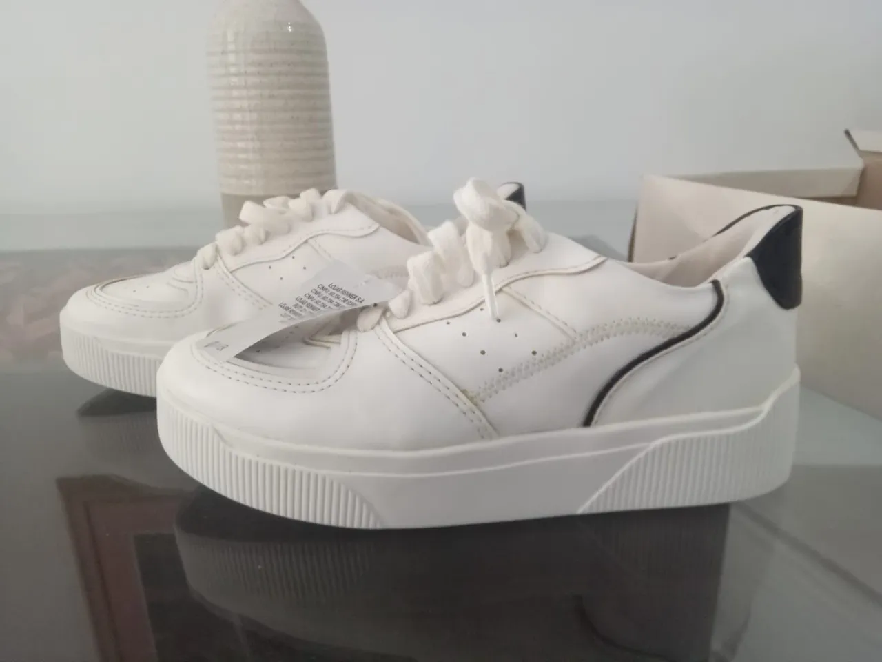 Tênis Branco Casual - Novo na Caixa!