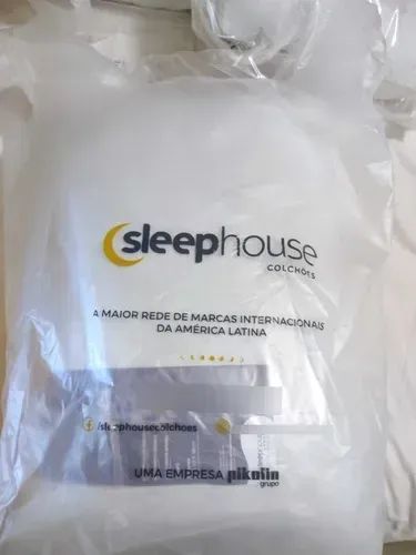 Travesseiro Sleep House Bamboo 60x40 18 Altura Novo Lacrado - Foto 4