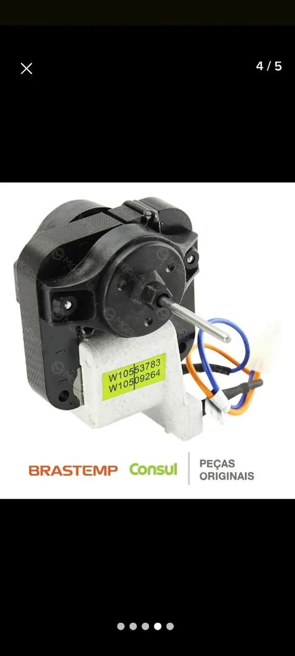 MOTOR VENTILADOR REFRIGERADOR BRASTEMP/CÔNSUL  - Foto 2