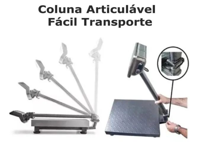 Balança digital 350kg NOVA - Foto 5