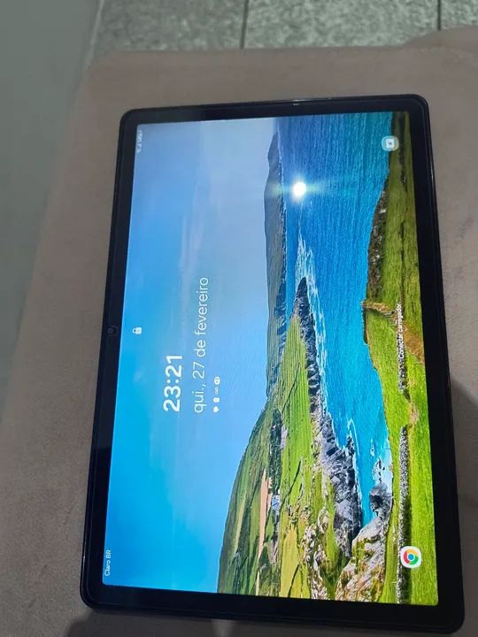 Tablet Samsung Galaxy Tab A9+ 5G semino novo todo bom  - Foto 2