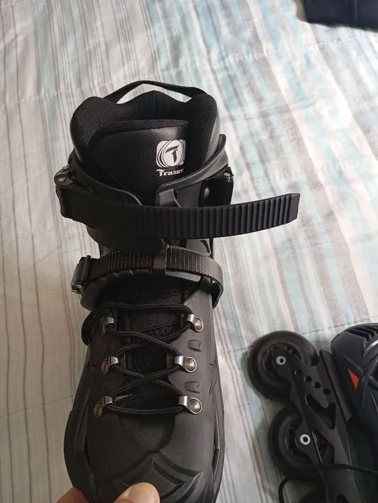 Patins Traxart Preto - Tamanho 39 - Foto 2