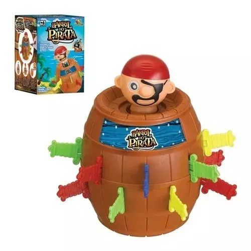Brinquedo Barril pirata (entrega)