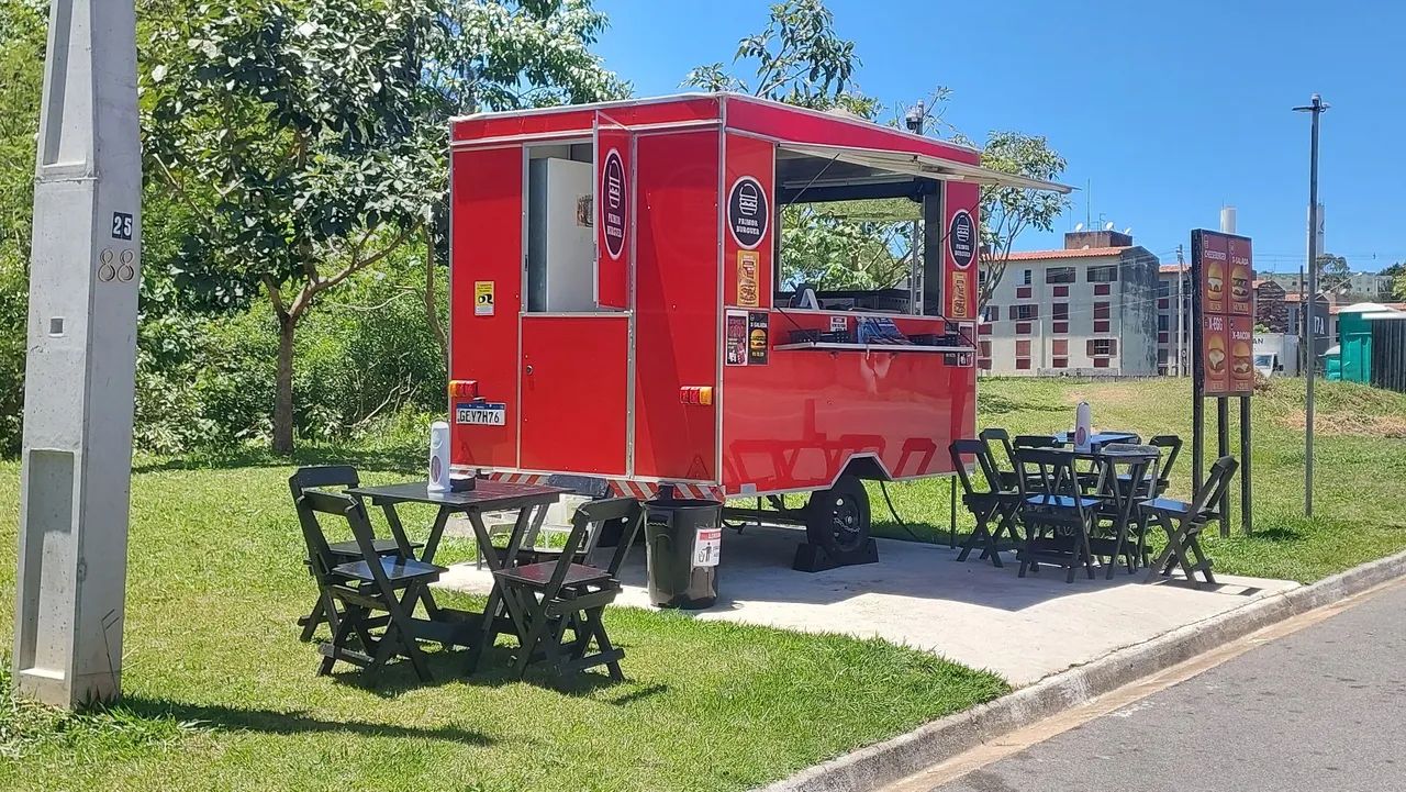 Trailer de Lanches Completo - Porteira Fechada - Primor Burger** - Foto 3