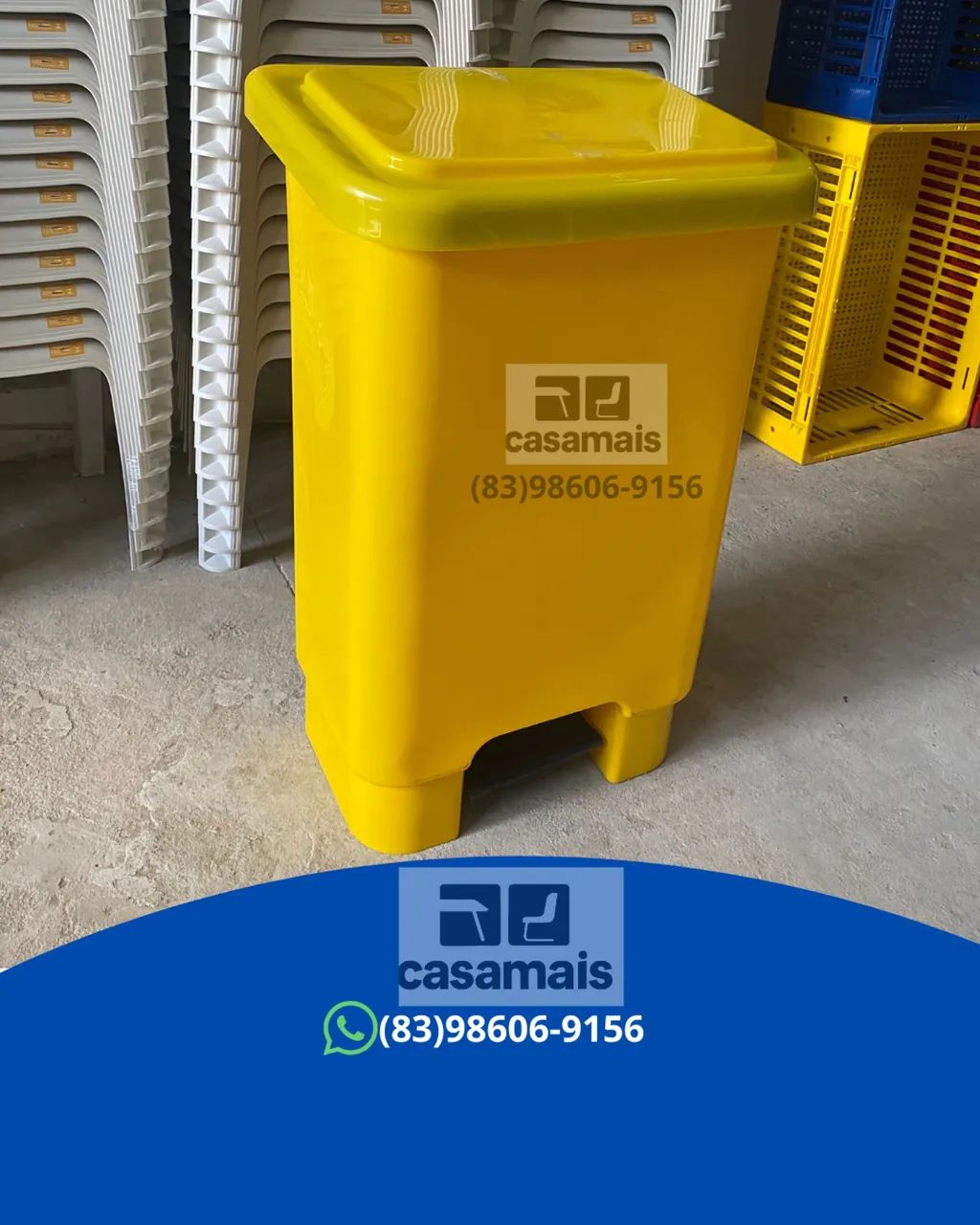 Promoção!! Lixeira 100L Reforçada  ForPlast 