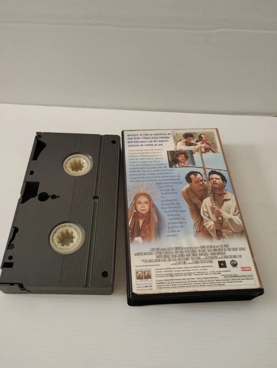 Fita VHS O Auto da Compadecida (Oficial Globo 2000) - Foto 3