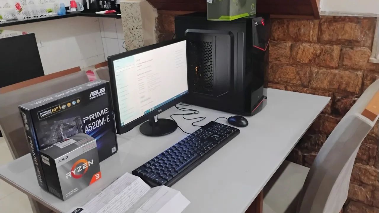 PC Gamer Completo Ryzen 3 - 3200G - Foto 3