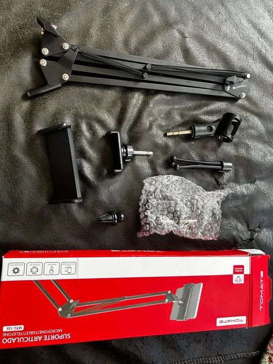 Suporte Articulado para Microfone/Celular - Tomate