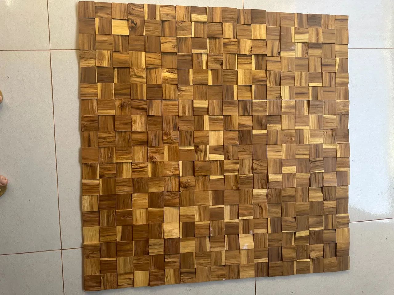 MOSAICO EM MADEIRA - 3D - Foto 5