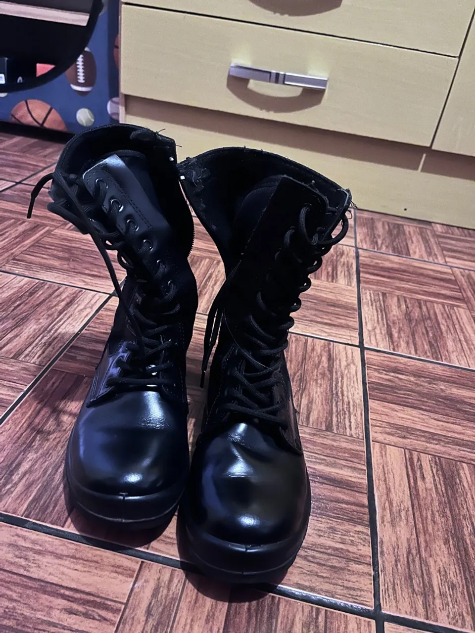 Botas Coturno Preto