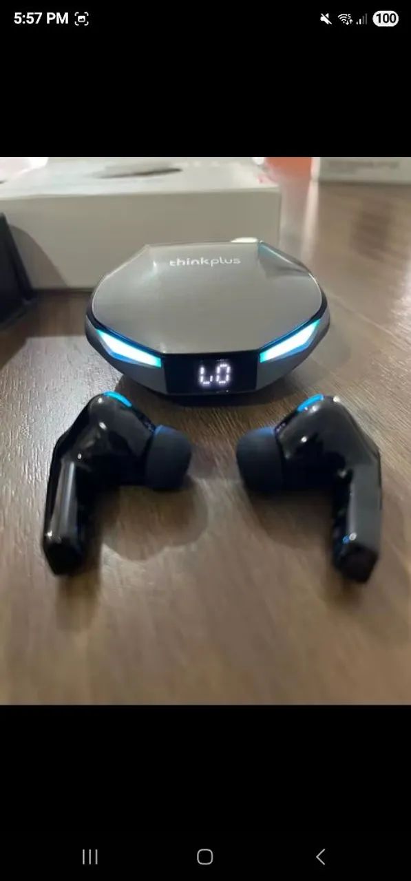 Lenovo GM2 Pro Max- O Methor Fone Gamer Bluetooth para Jogos Mobile - Foto 5