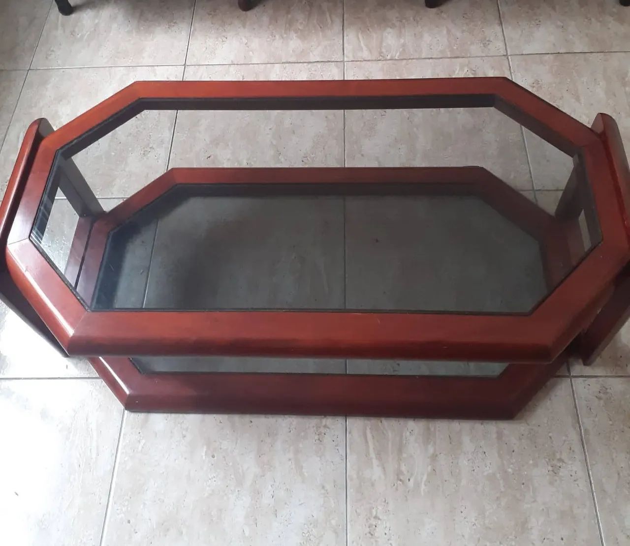 Mesa de centro em madeira maciça - Foto 3