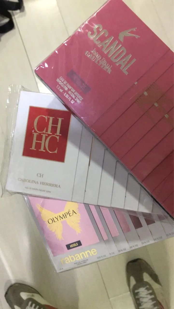 Amostras de Perfumes Carolina Herrera e Nina Ricci - Foto 3