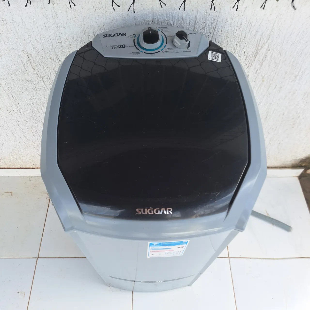 Tanquinho Suggar 20kg - Lava Max Eco