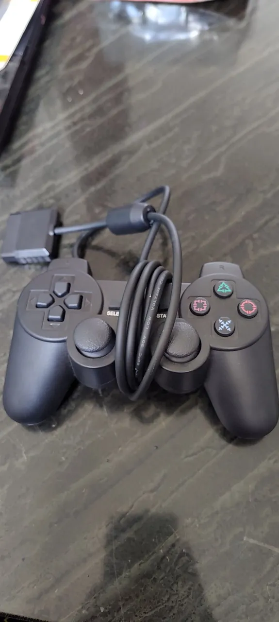 Controle PS2 Original Preto