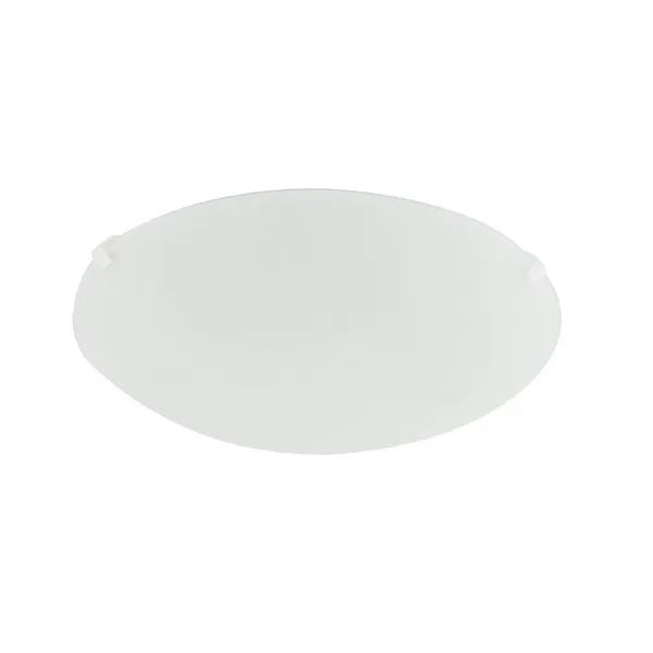 Plafon 1 Lâmpada Branco Vidro Clean 25cm - Foto 4