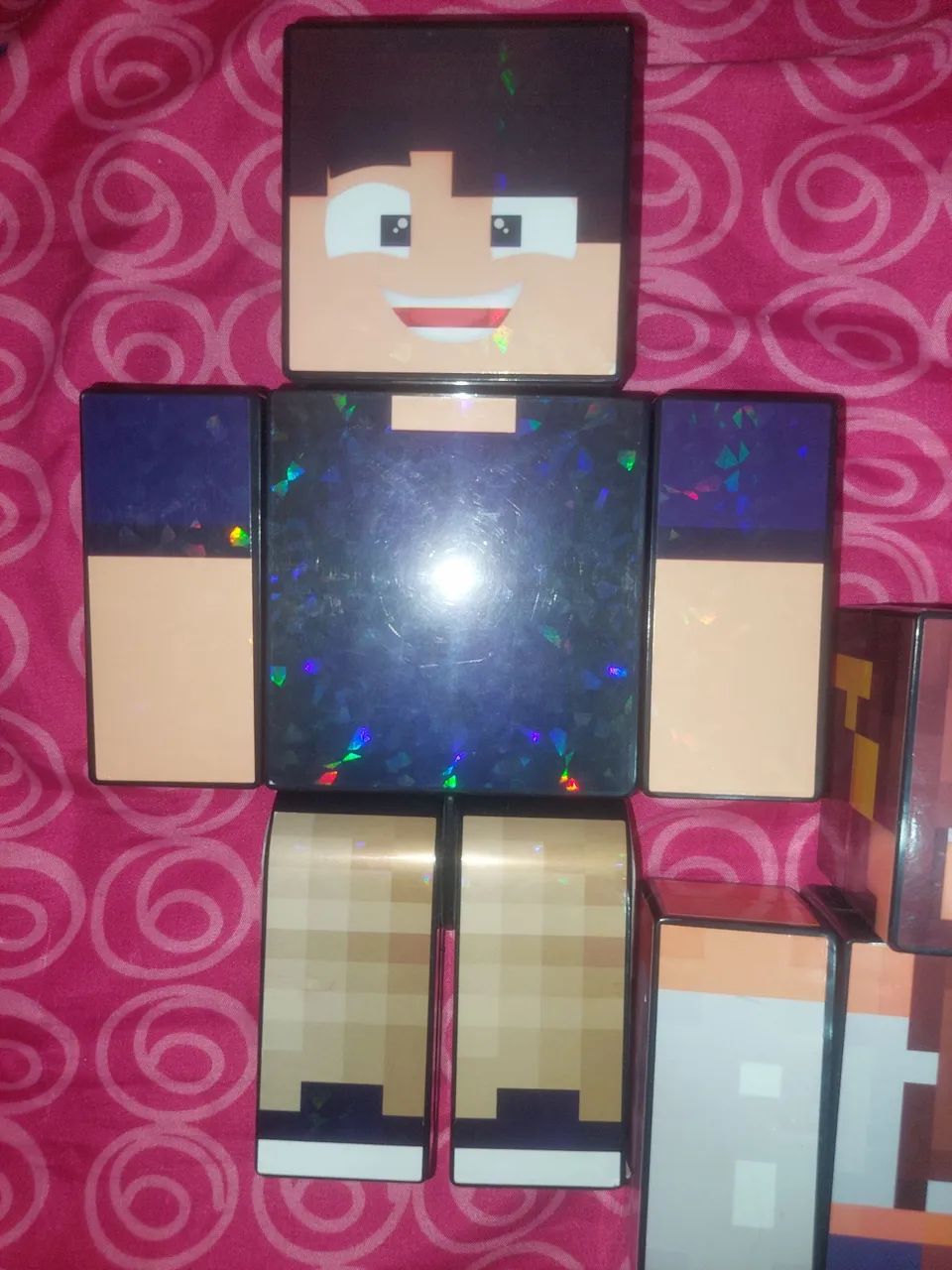 Kit bonecos Minecraft youtube Marcelo Duda Kadris