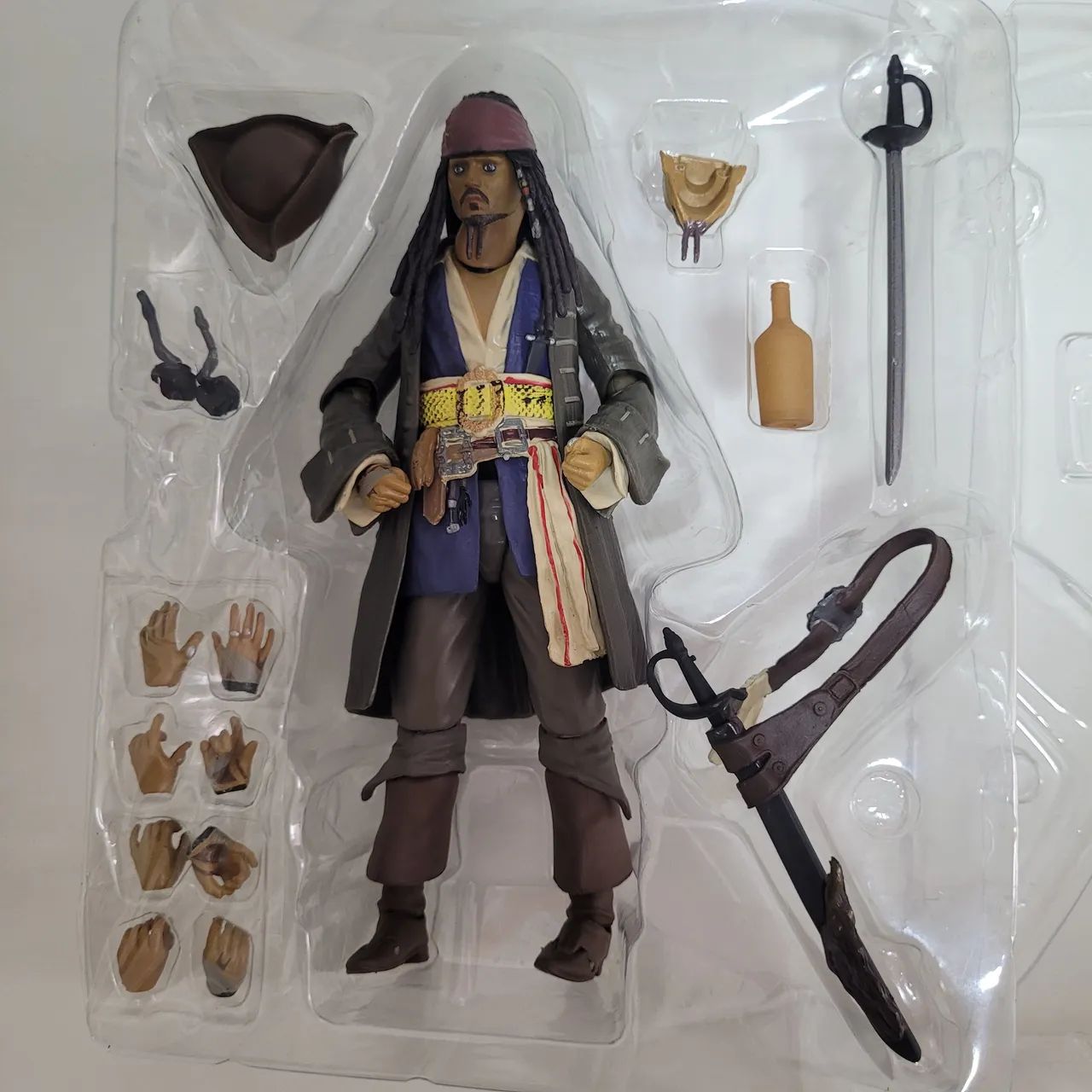 Figura de Ação Jack Sparrow - Piratas DP Caribe 