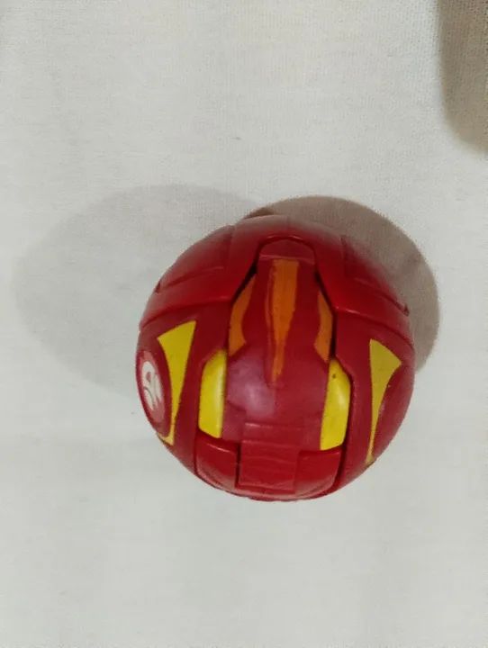 2 Bonecos Bakugan Battle red helix dragonoid e Gargonoid Ventus McDonalds - Foto 4