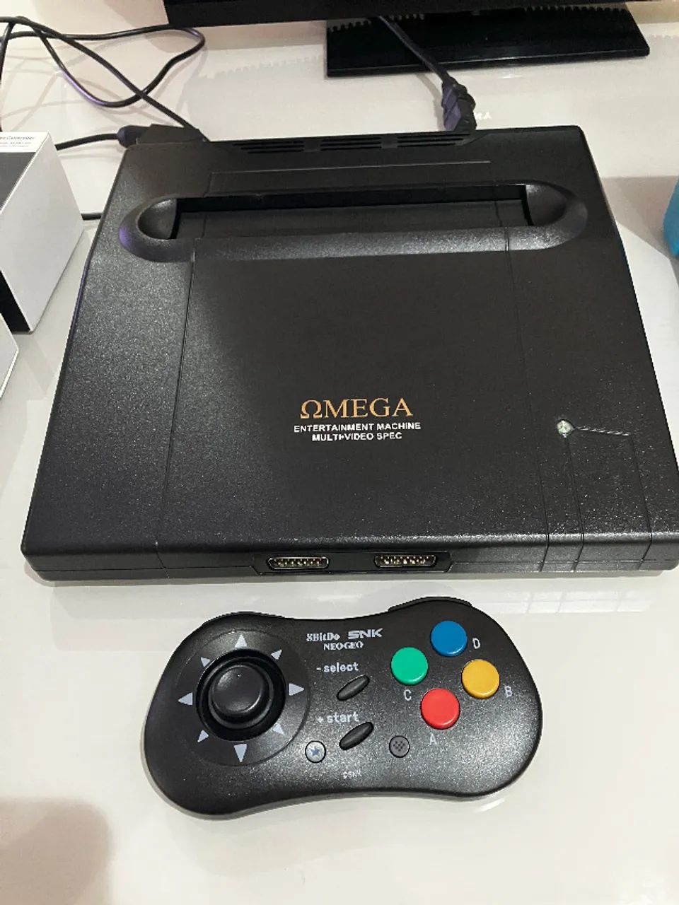 Neo geo MVS Consolizada + 2 controles 8bitdo + cartucho 161 jogos - Foto 4