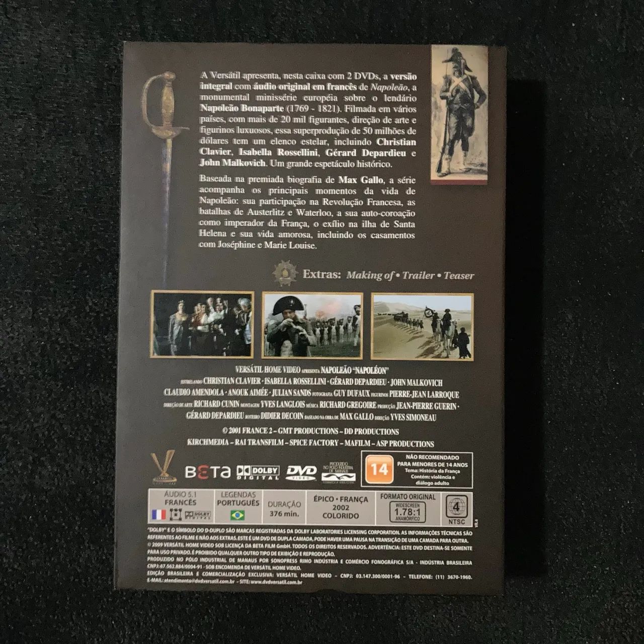 Napoleão (box minissérie completa)65048974235395121
