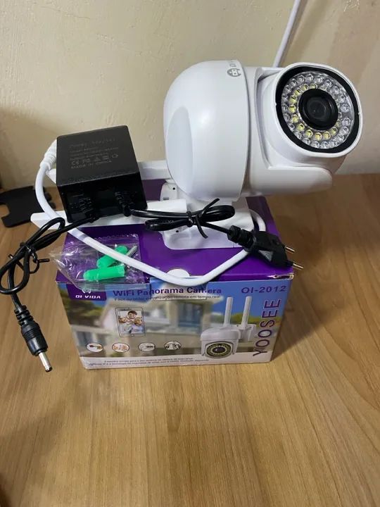 Câmera de Segurança Wi-Fi Panorâmica