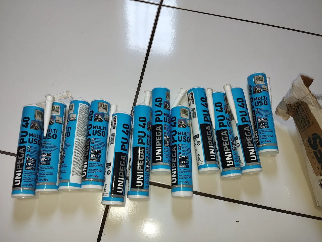 Selante PU 40 Multiuso Unipega - 360g tenho 12 unidades fasso 110 tudo