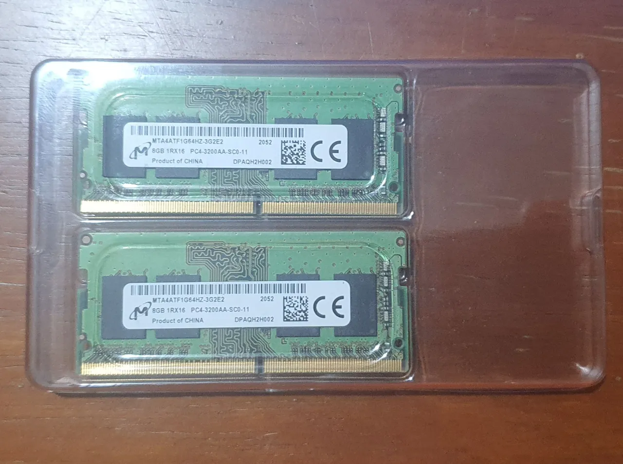 Memória RAM 16gb 2x8 DDR4 PC4-3200AA