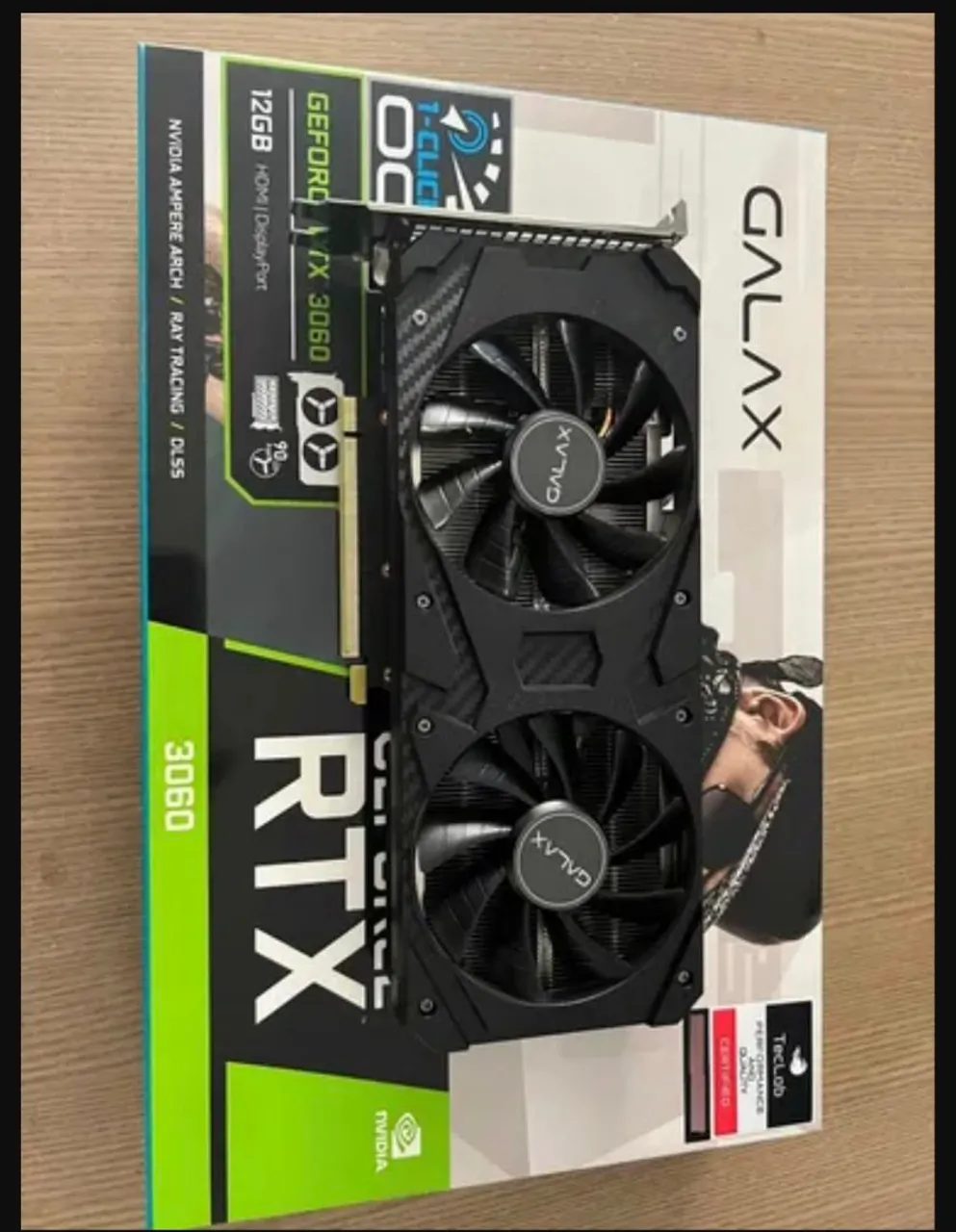 Placa de vídeo RTX 3060 12GB GALAX