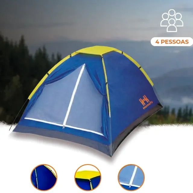 Barraca Acampamento 4 Pessoas - Homefy