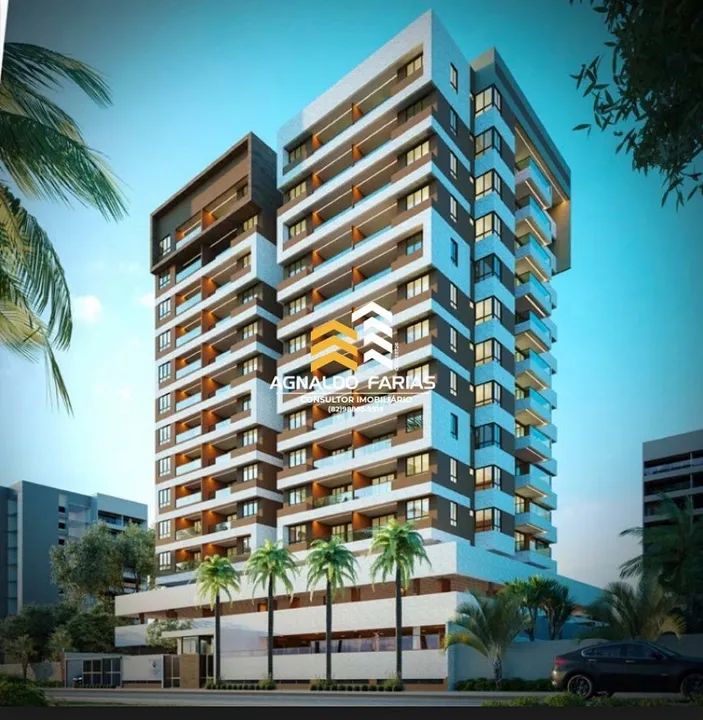 Entrega p/ 2025, 3/4, suíte em Ponta Vende -Maceió - AL