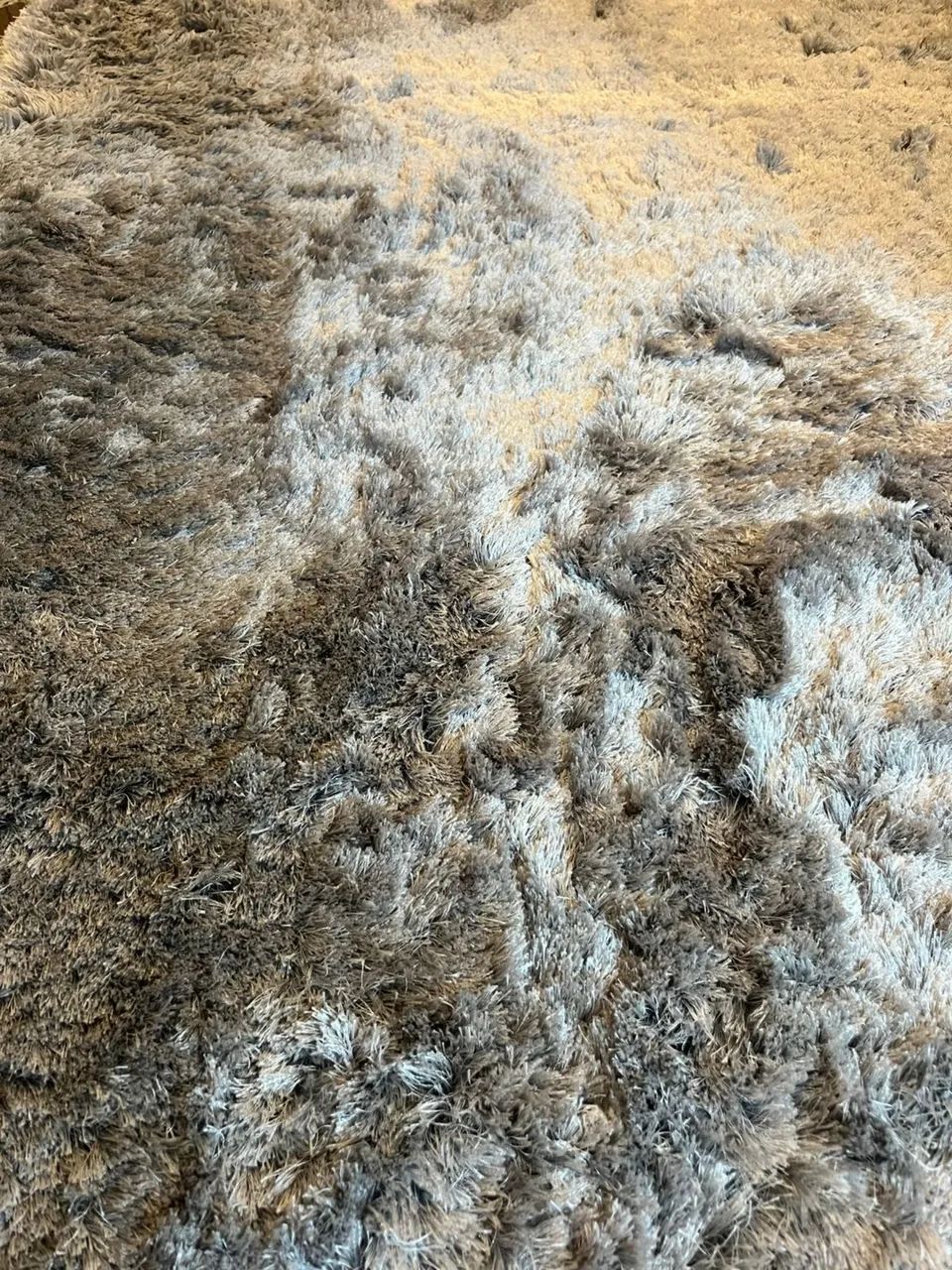 Tapete cinza de pelinhos  - Foto 2