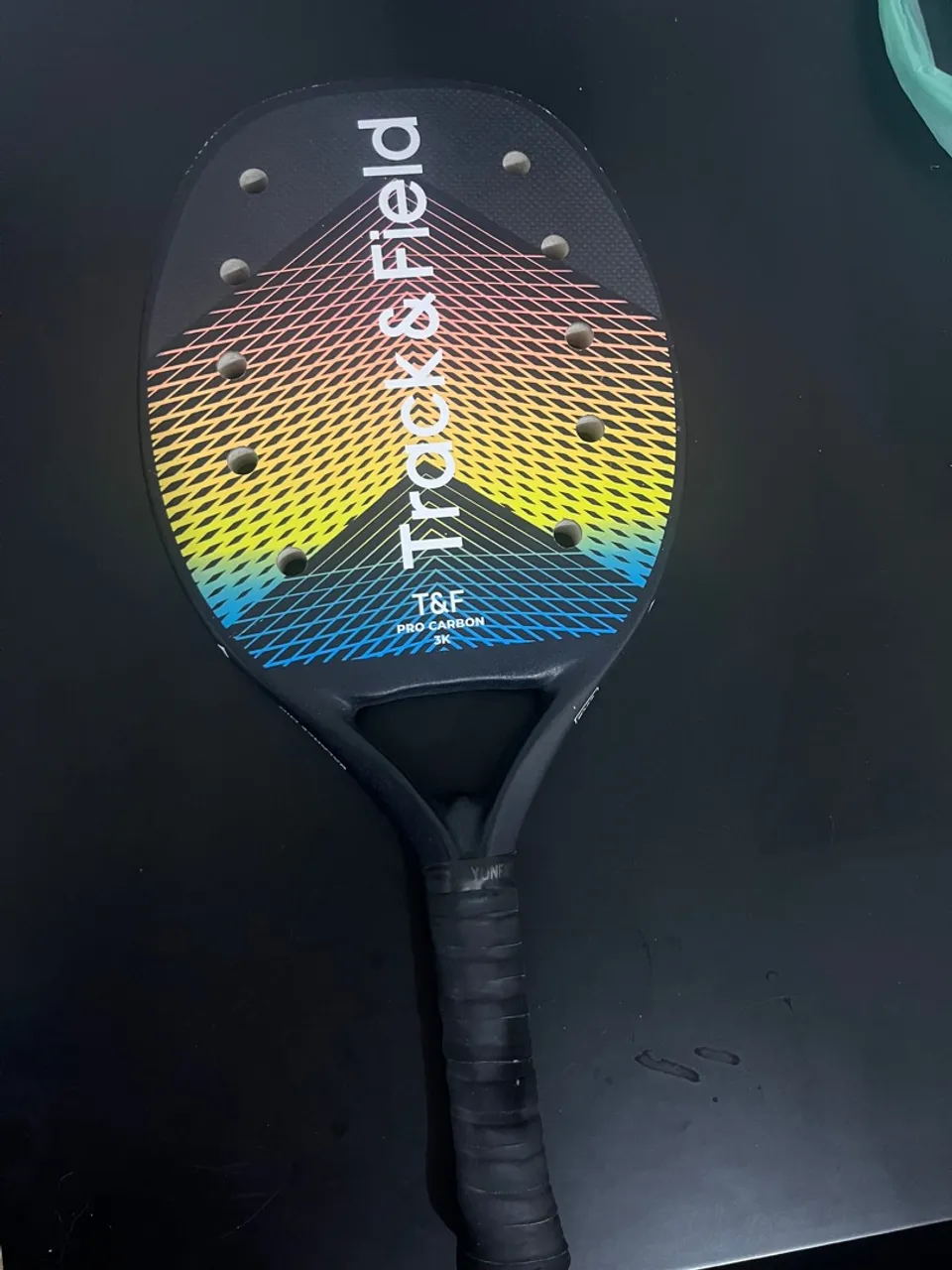 Raquete de Beach Tennis Track & Field Pro Carbon 3K