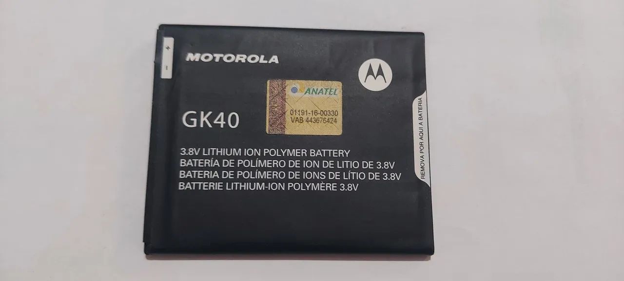 Bateria Motorola Moto E4 GK 40 Original  - Foto 4