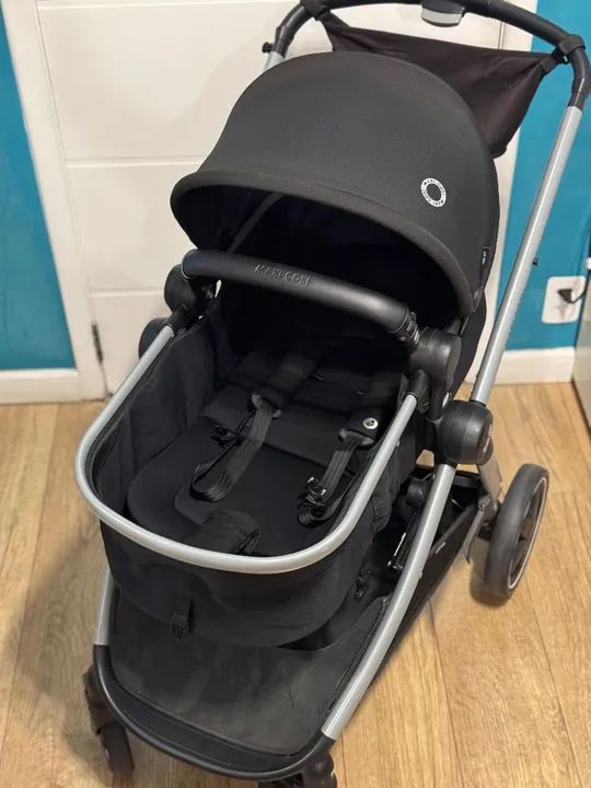 Carrinho de Bebê Maxi Cosi Anna 2 com Bebê Conforto - Impecável - Foto 5