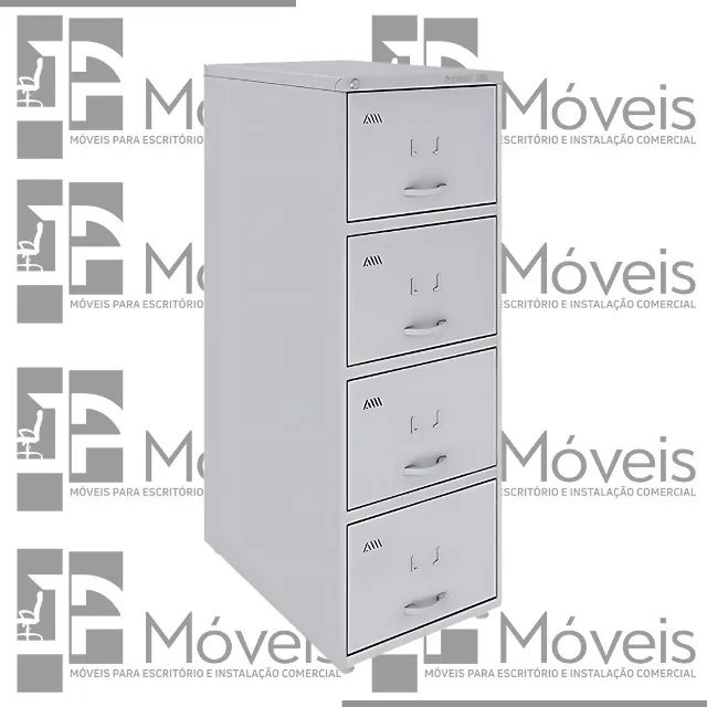 ARQUIVO AÇO 4 GAVETAS COM CHAVE