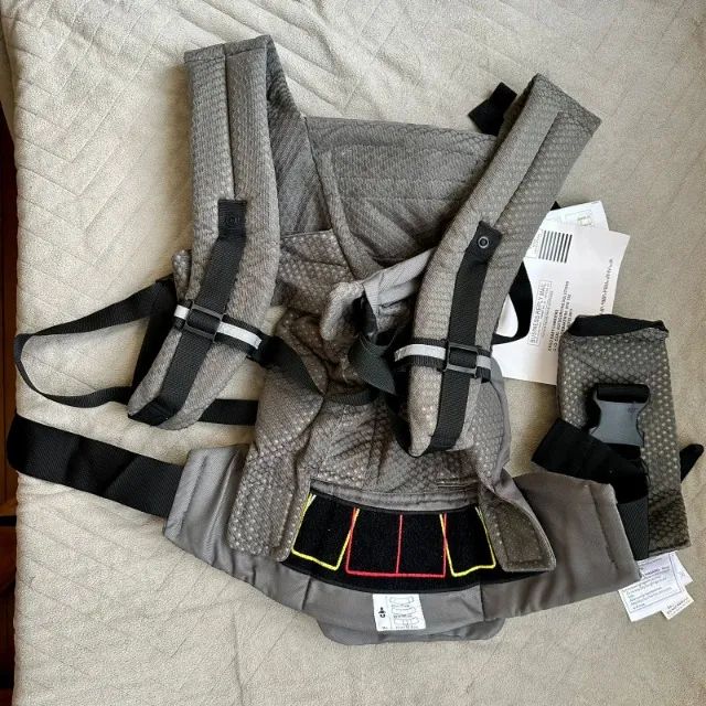 Canguru Ergobaby Cool Omni 360 Original + Pochete Novo - Foto 3