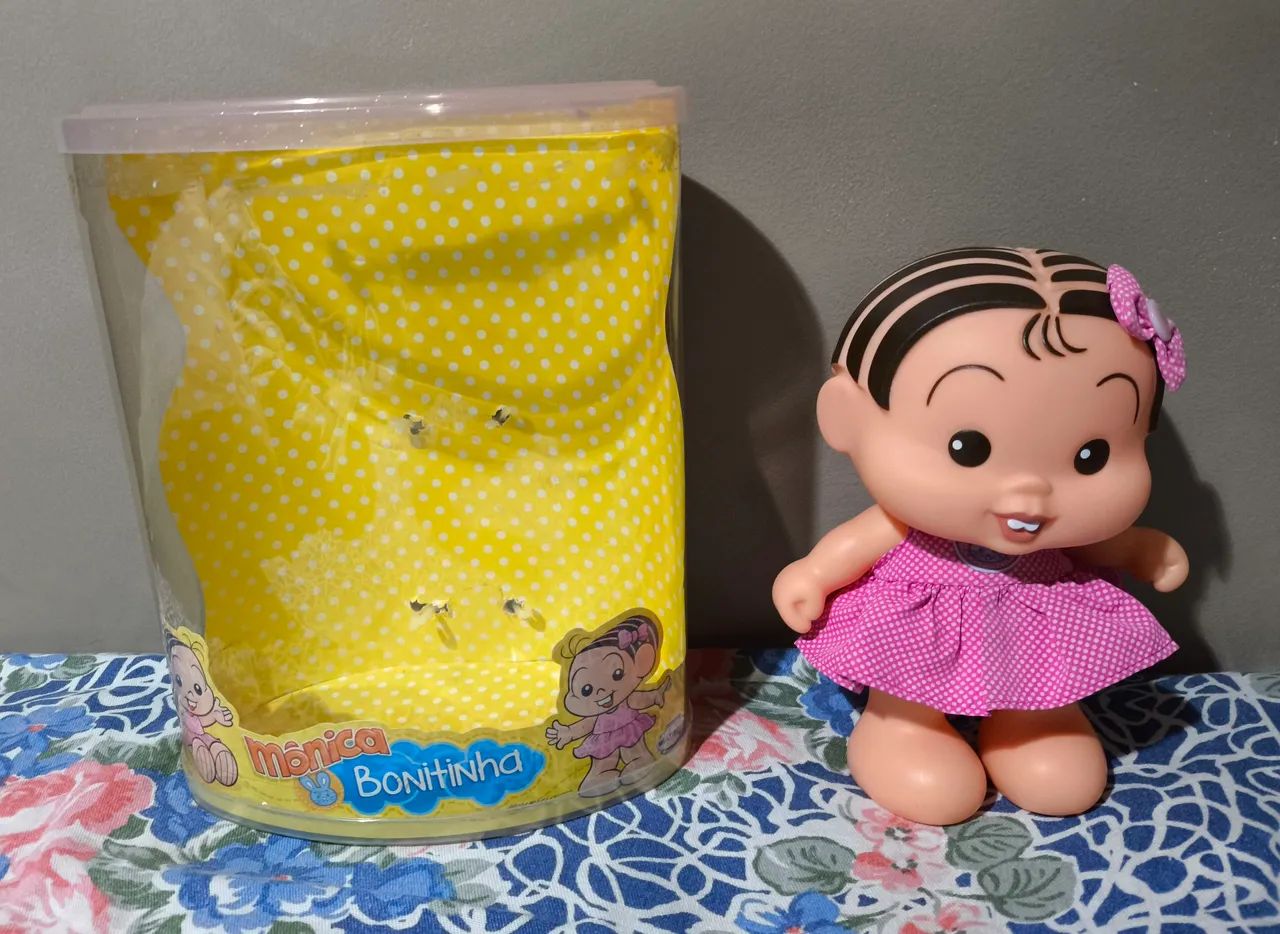 Boneca Mônica Bonitinha