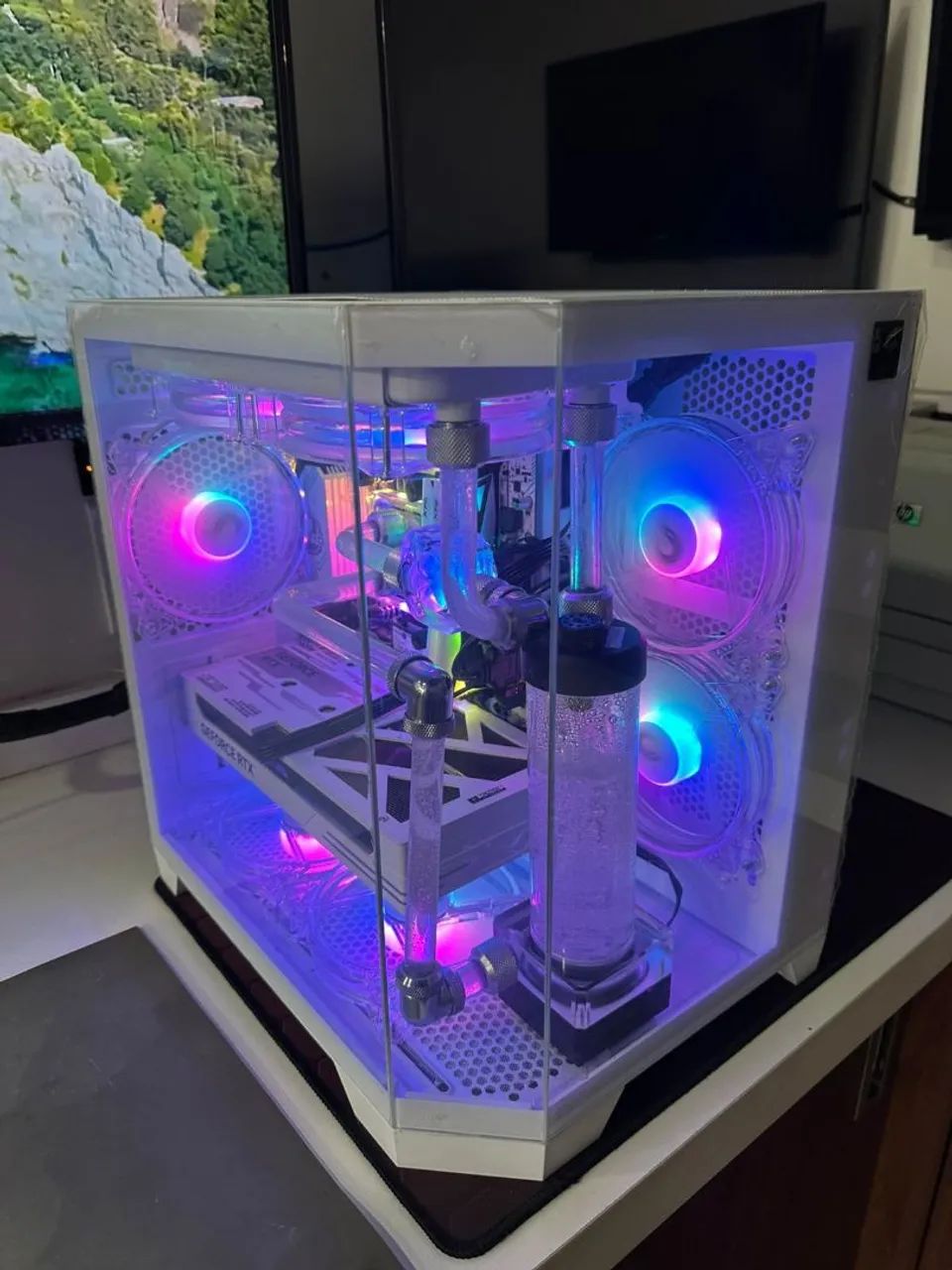 Pc gamer branco custom