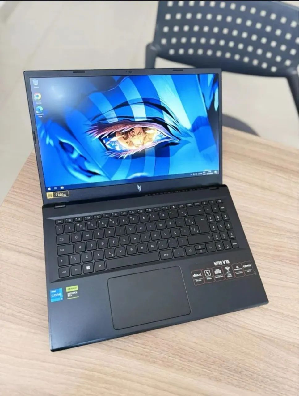 Notebook Gamer Acer Nitro V15 i5 13th 32Gb Ram 512Gb SSD RTX 3050