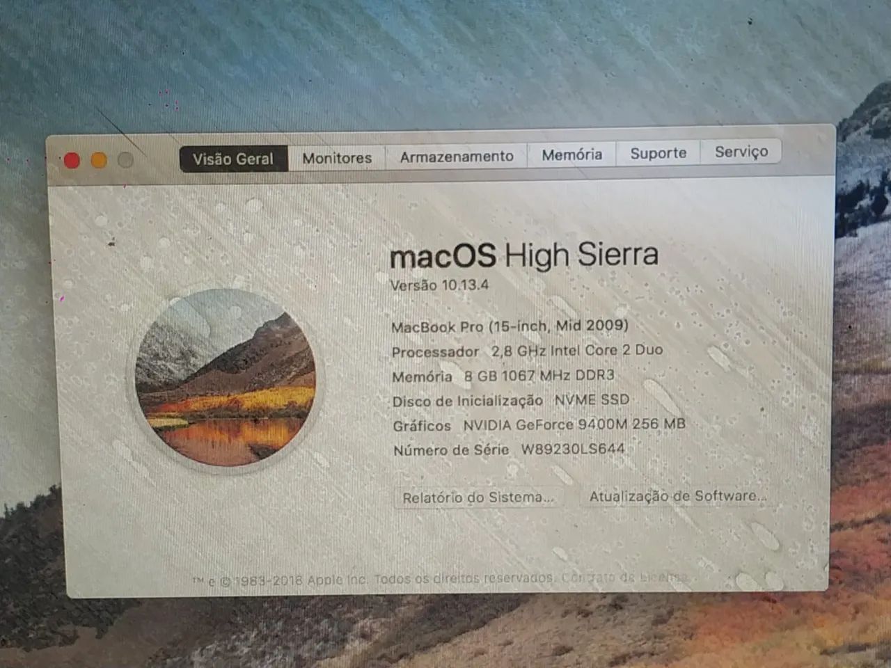 MacBook Pro de 15 (Inch, Mid 2009)64264607148802121