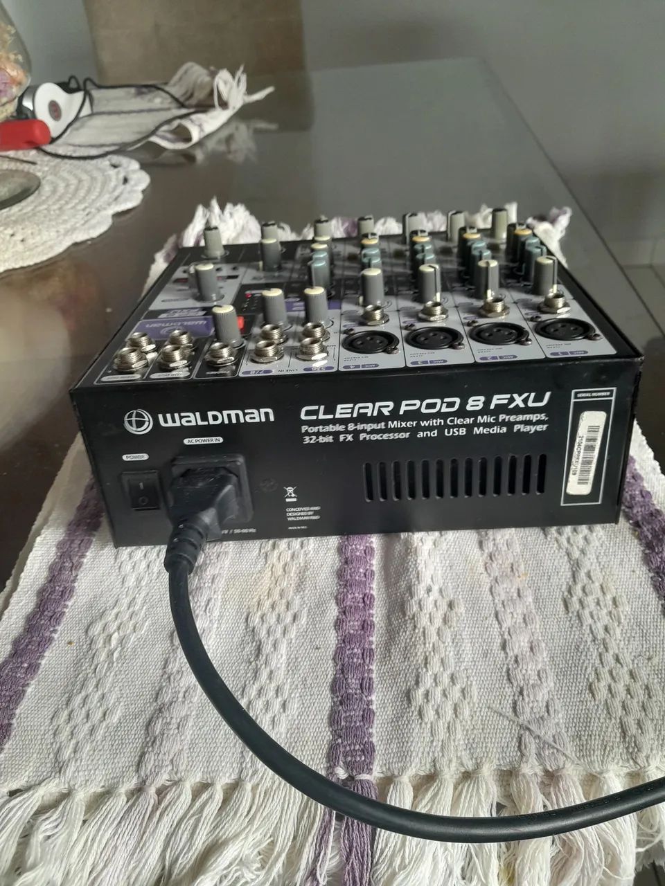 Mesa de Som Waldman CP 8 FXU - Foto 2